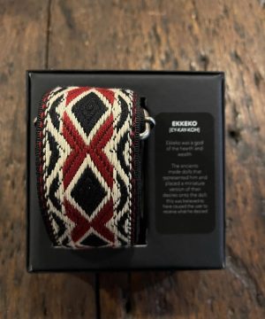 Silver Coin Ekkeko Guitar Strap