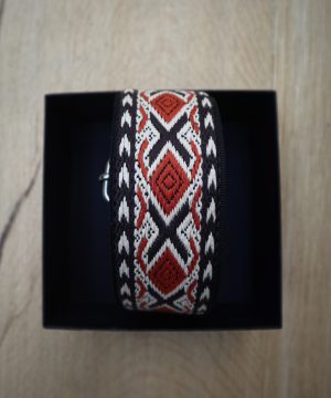 Silver Coin Cocomama Guitar Strap