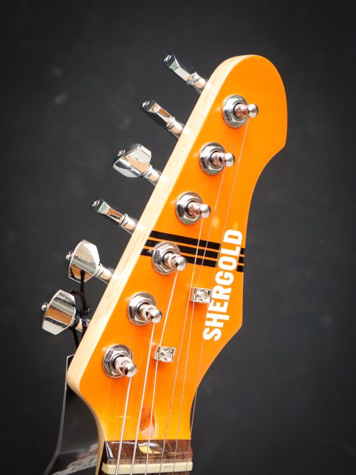 Shergold Telstar Standard ST14 Metallic Orange (incl gigbag) – Image 11