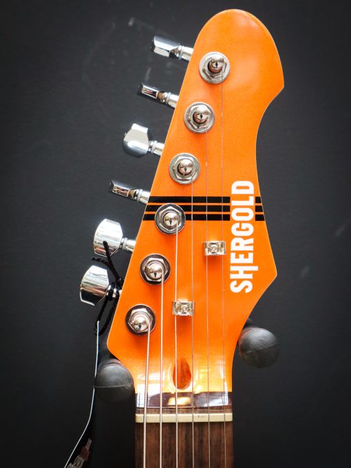 Shergold Telstar Standard ST14 Metallic Orange (incl gigbag) – Image 10