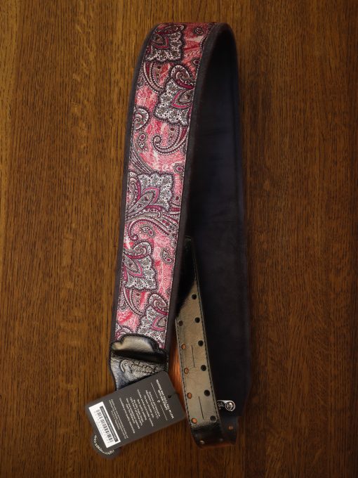 Righton! Paisley Burgundy Guitar Strap