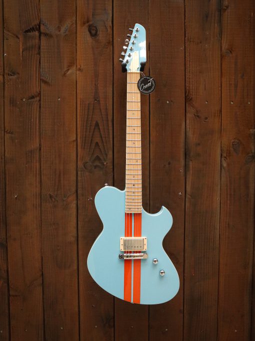 Newman Honeycomb Junior GT-40 Fixed Pickups - Baby Blue w/ Racing Stripes – Image 2