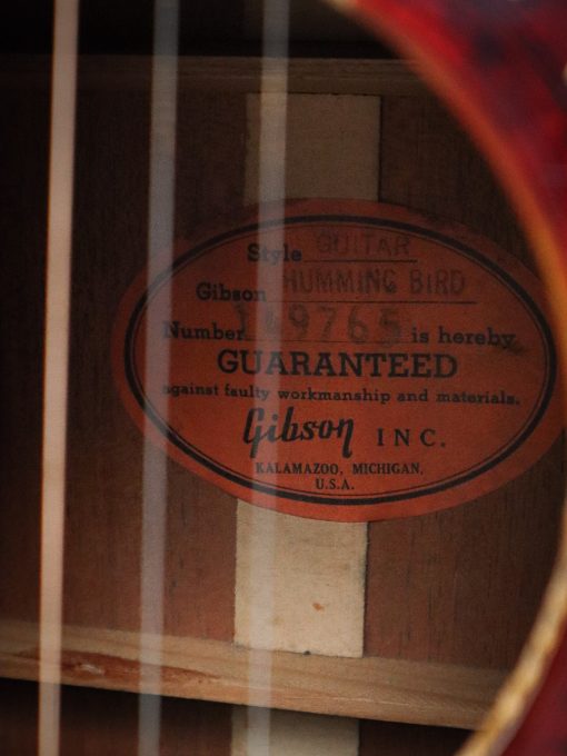 1963 Gibson Hummingbird – Image 11