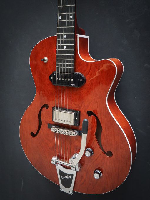 Godin Kingpin 5th Avenue Uptown Custom Havana Brown (OCCASION) – Image 10