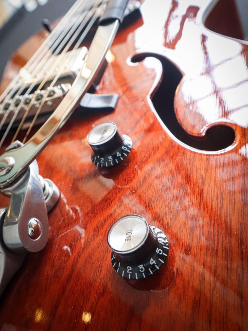Godin Kingpin 5th Avenue Uptown Custom Havana Brown (OCCASION) – Image 8