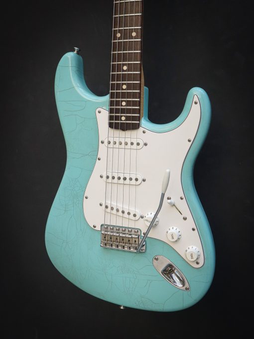 Fender Custom Shop 2014 1960 Stratocaster Daphne Blue NOS – Image 7