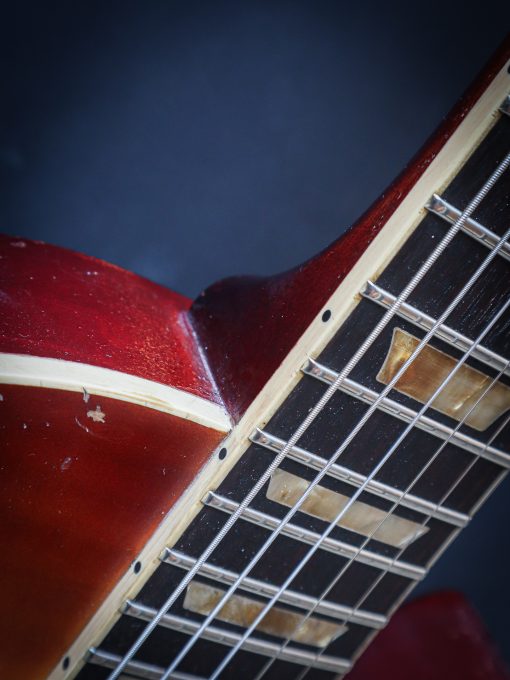 Kauffmann '59 SC Flamed Top Faded Cherry Burst – Image 8