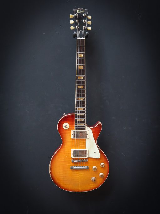 Kauffmann '59 SC Flamed Top Faded Cherry Burst – Image 2