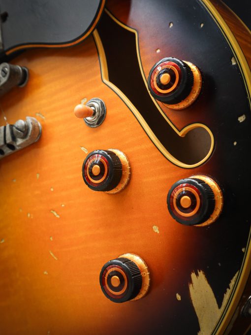 Ibanez AMV100FMD Artcore Yellow Sunburst (OCCASION) – Image 11