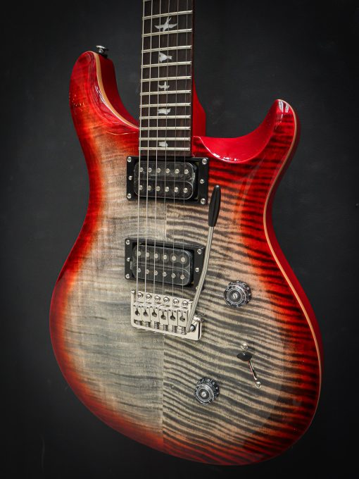 PRS SE Custom 24 Charcoal Cherry Burst – Image 8
