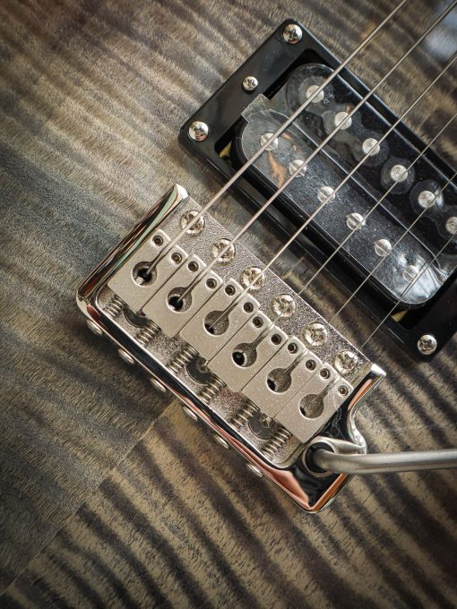 PRS SE Custom 24 Charcoal Cherry Burst – Image 7