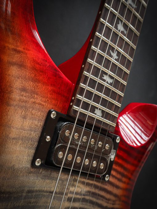 PRS SE Custom 24 Charcoal Cherry Burst – Image 6
