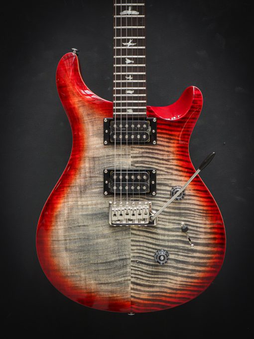 PRS SE Custom 24 Charcoal Cherry Burst – Image 3