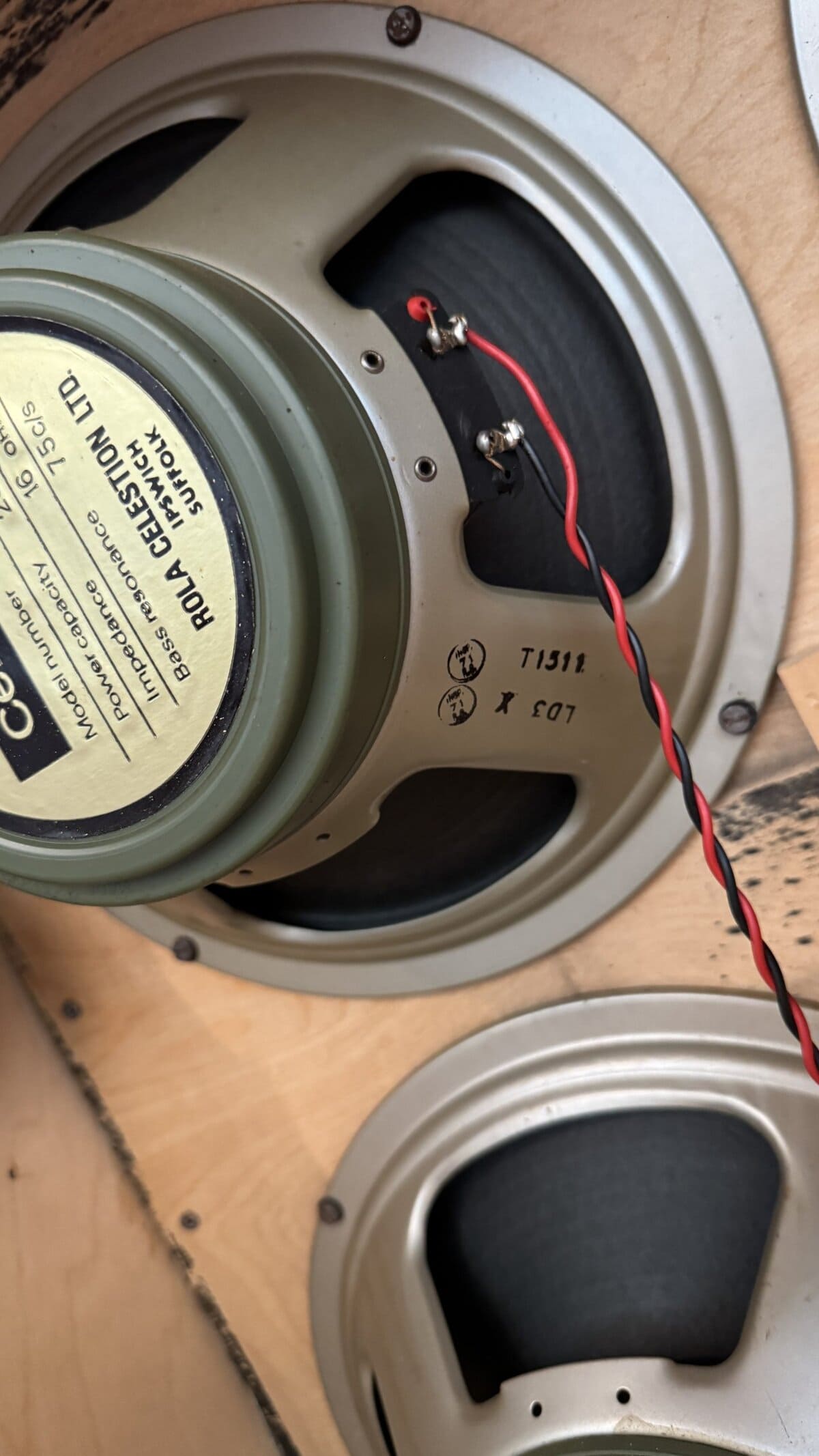 Marshall Bass Cab "Pre-Rola" 1971 D'occasion – Image 7