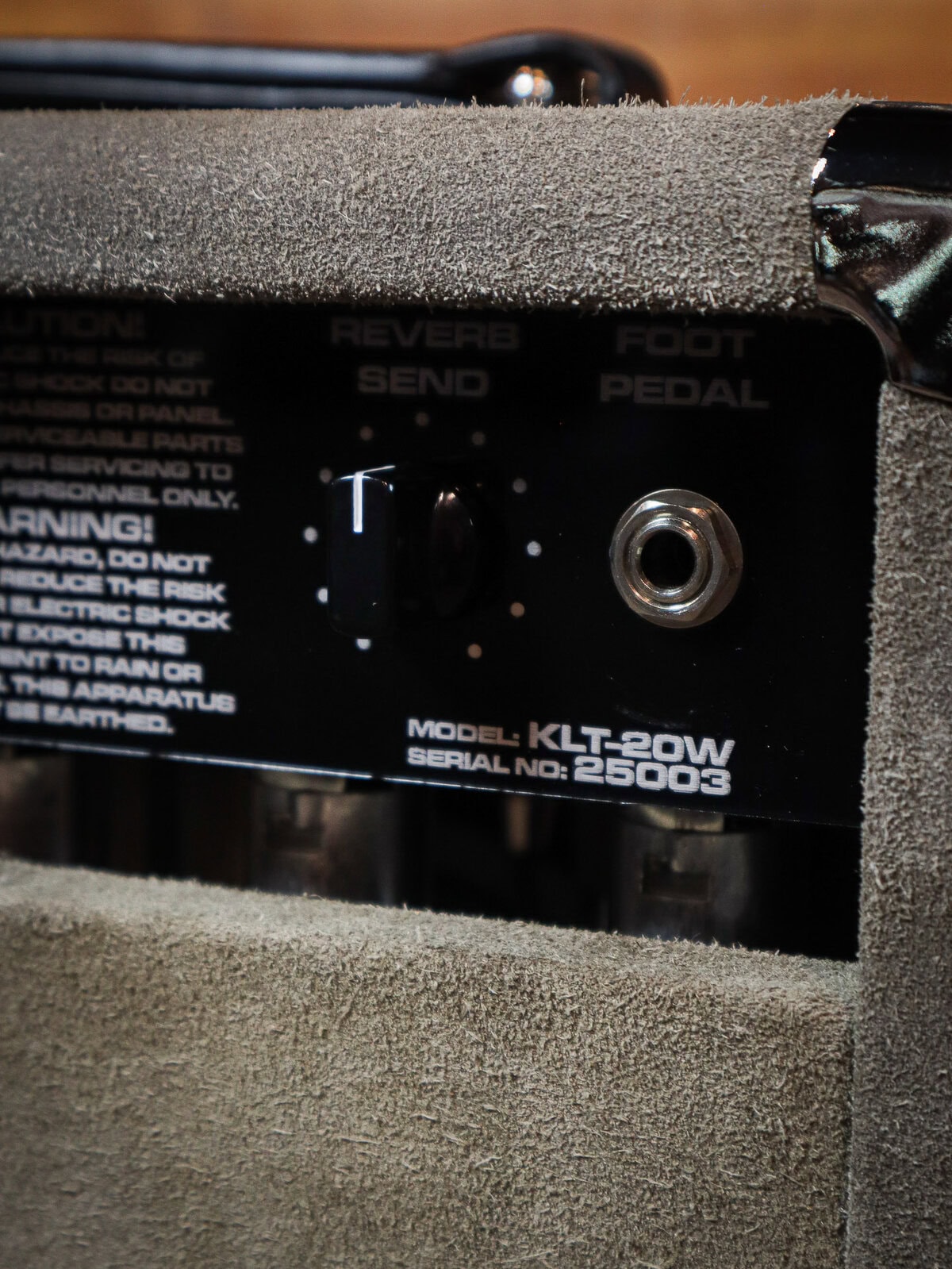 Van Laeck King Leo T Supercharged Blackface Amplifier Combo – Image 8