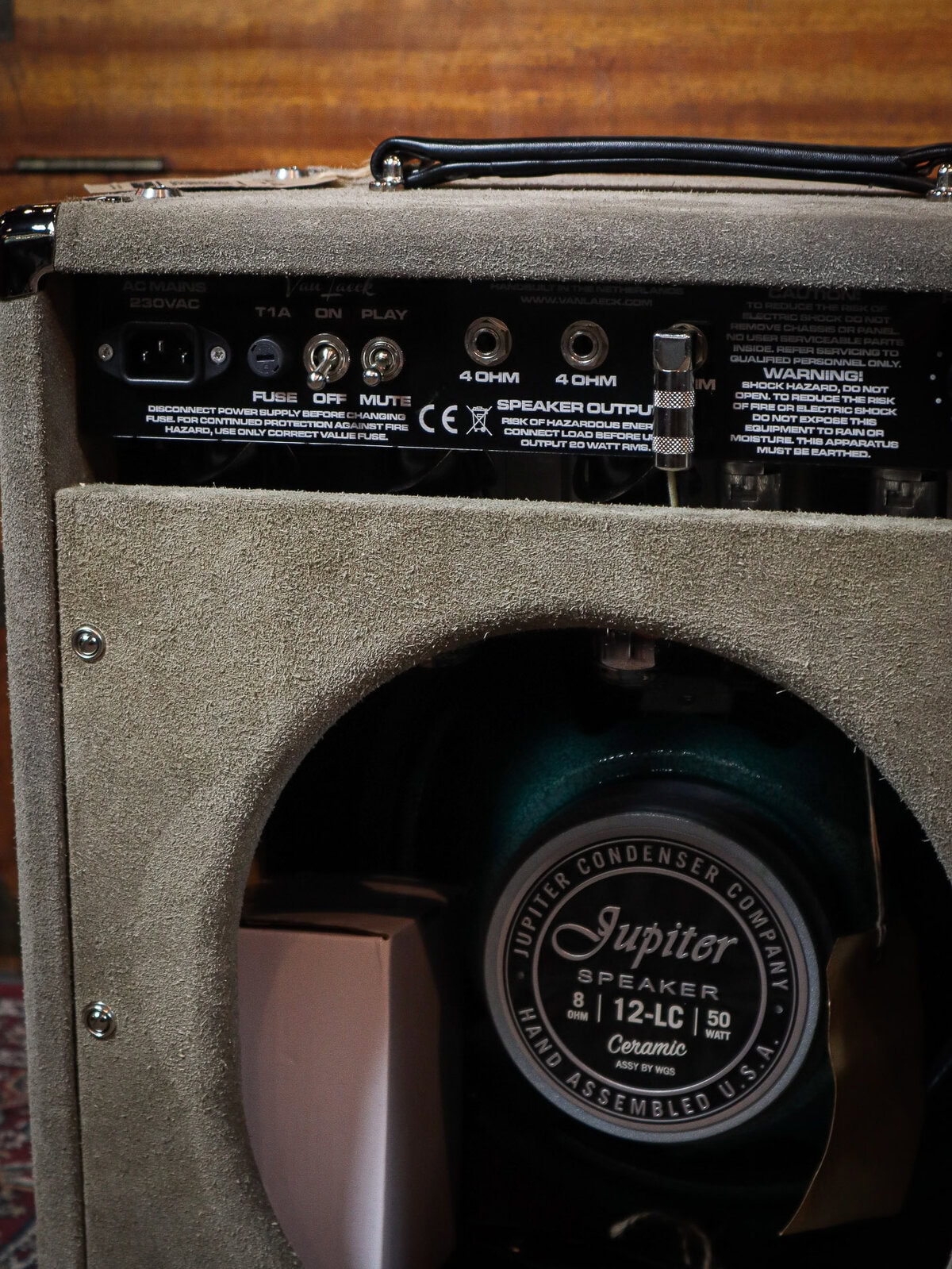 Van Laeck King Leo T Supercharged Blackface Amplifier Combo – Image 7