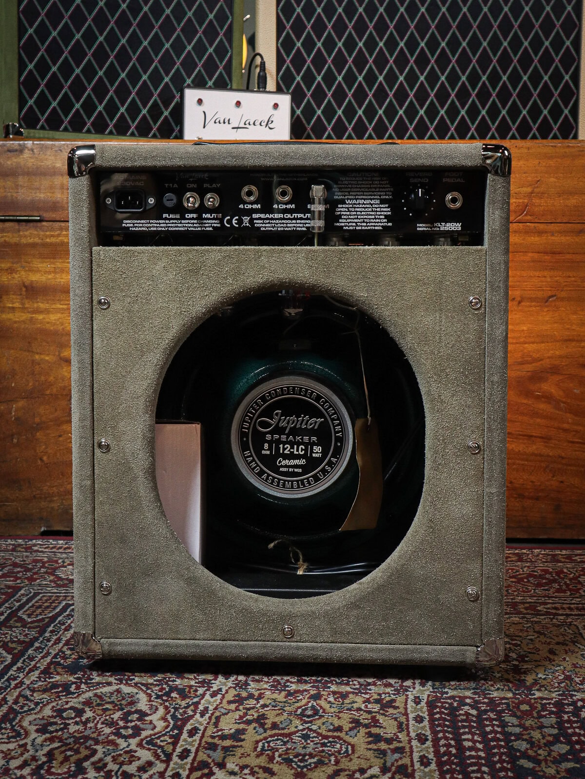 Van Laeck King Leo T Supercharged Blackface Amplifier Combo – Image 6