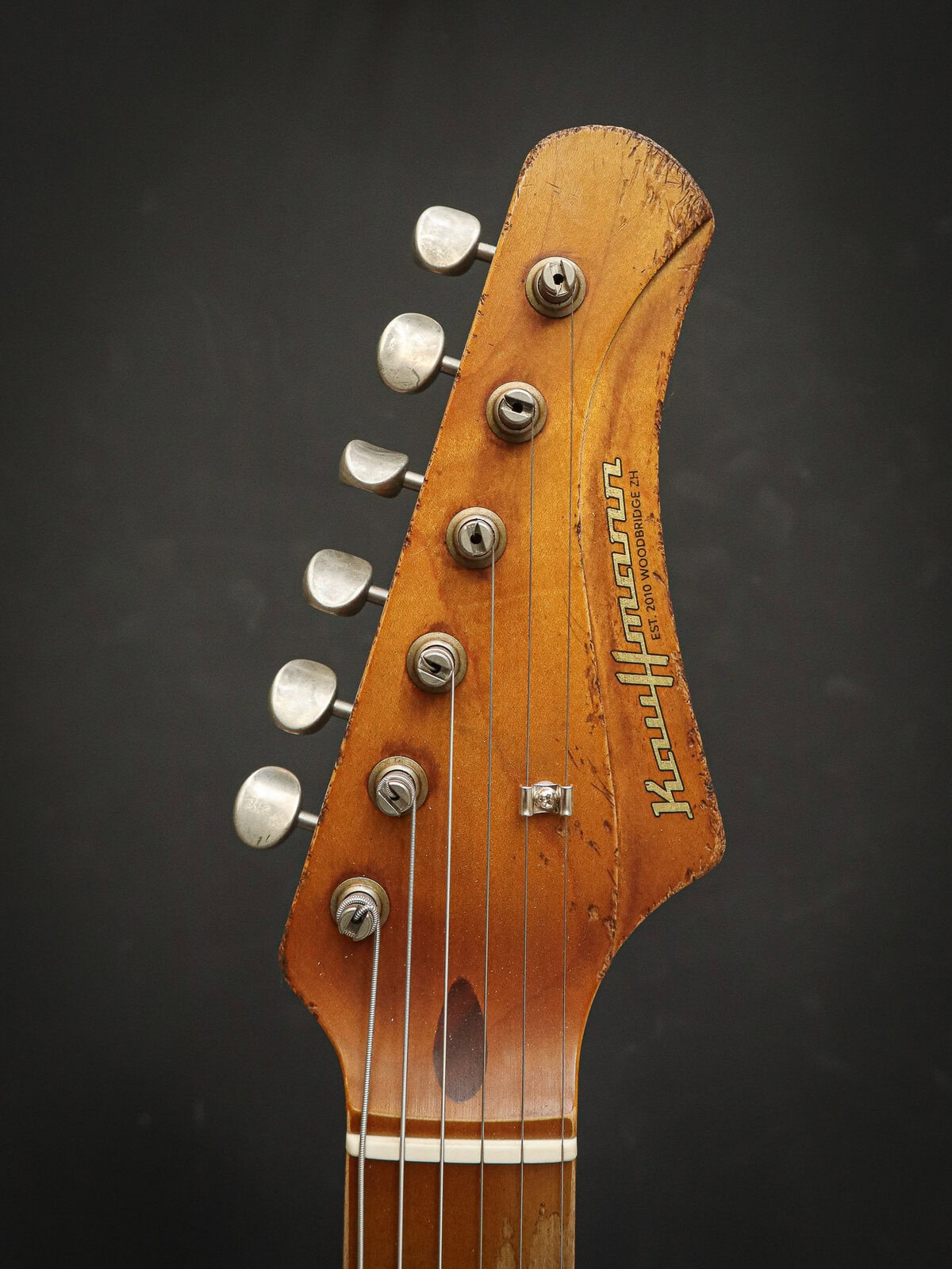 Kauffmann '56 S HSS Three Tone Sunburst Heavy Aged – Image 11