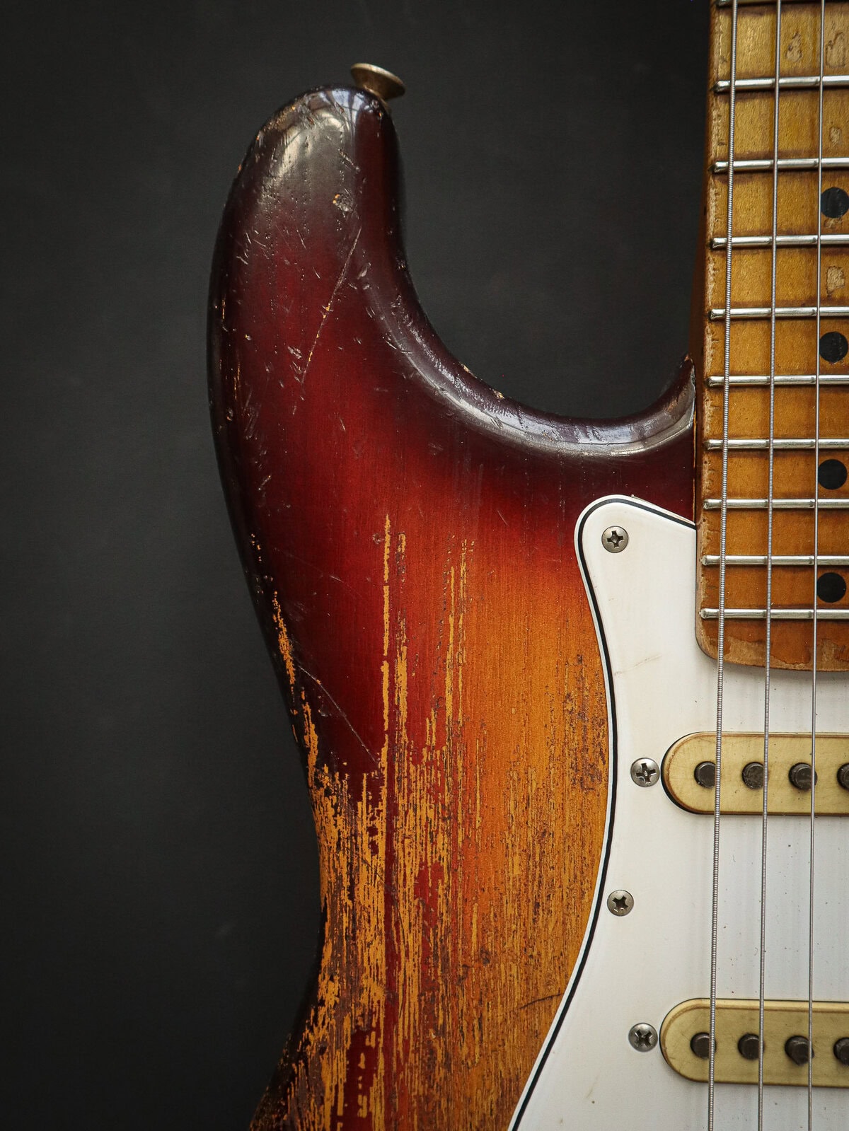 Kauffmann '56 S HSS Three Tone Sunburst Heavy Aged – Image 5