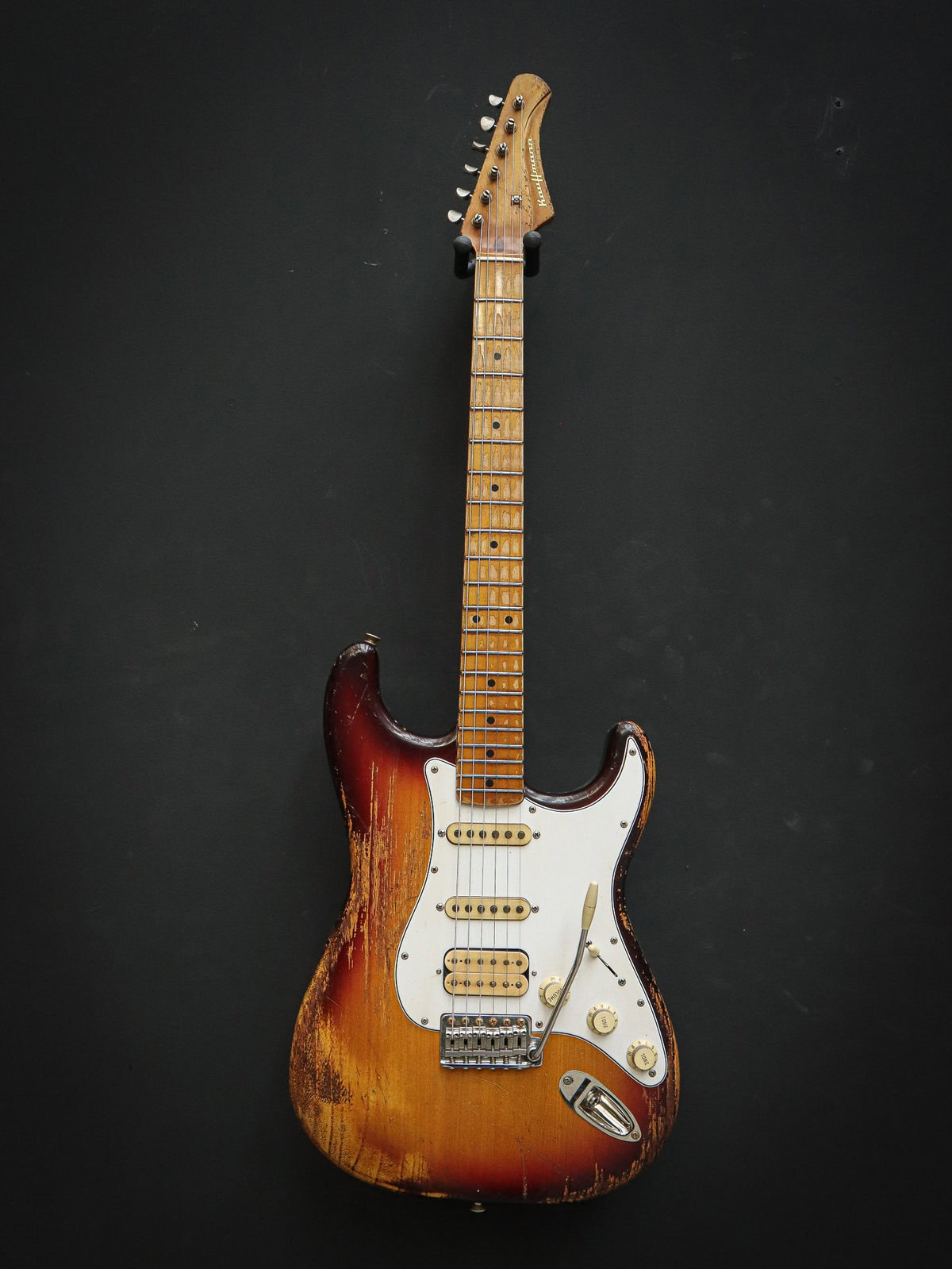 Kauffmann '56 S HSS Three Tone Sunburst Heavy Aged – Image 2