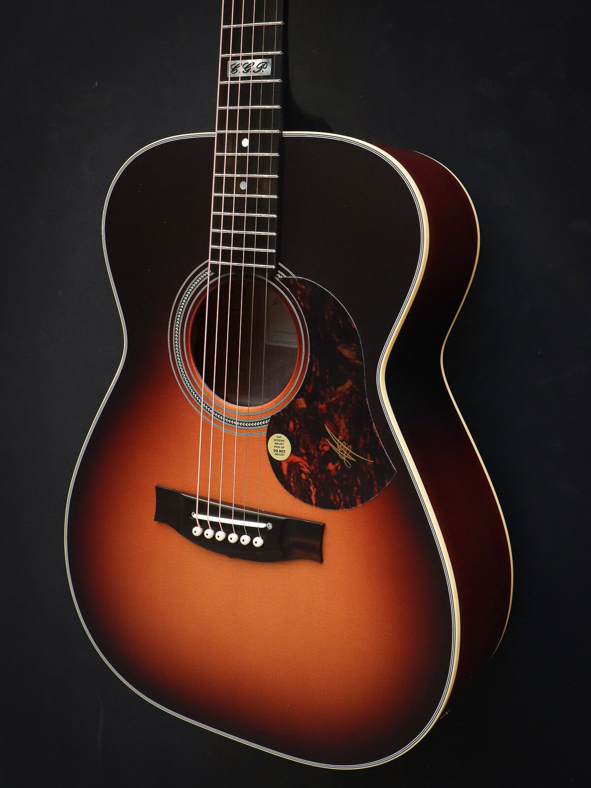Maton EBG808 Tommy Emmanuel Sunburst – Image 9