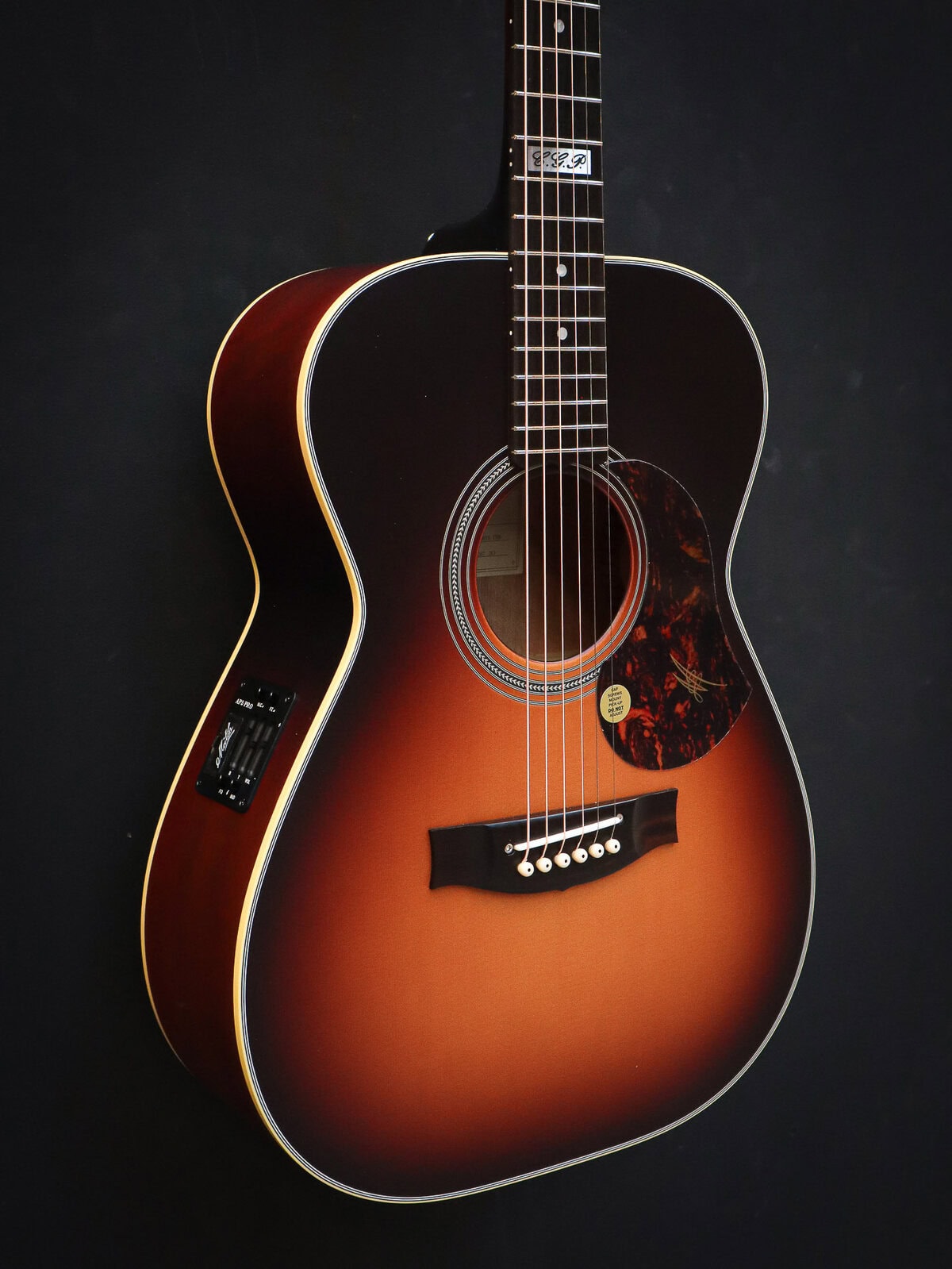 Maton EBG808 Tommy Emmanuel Sunburst – Image 4