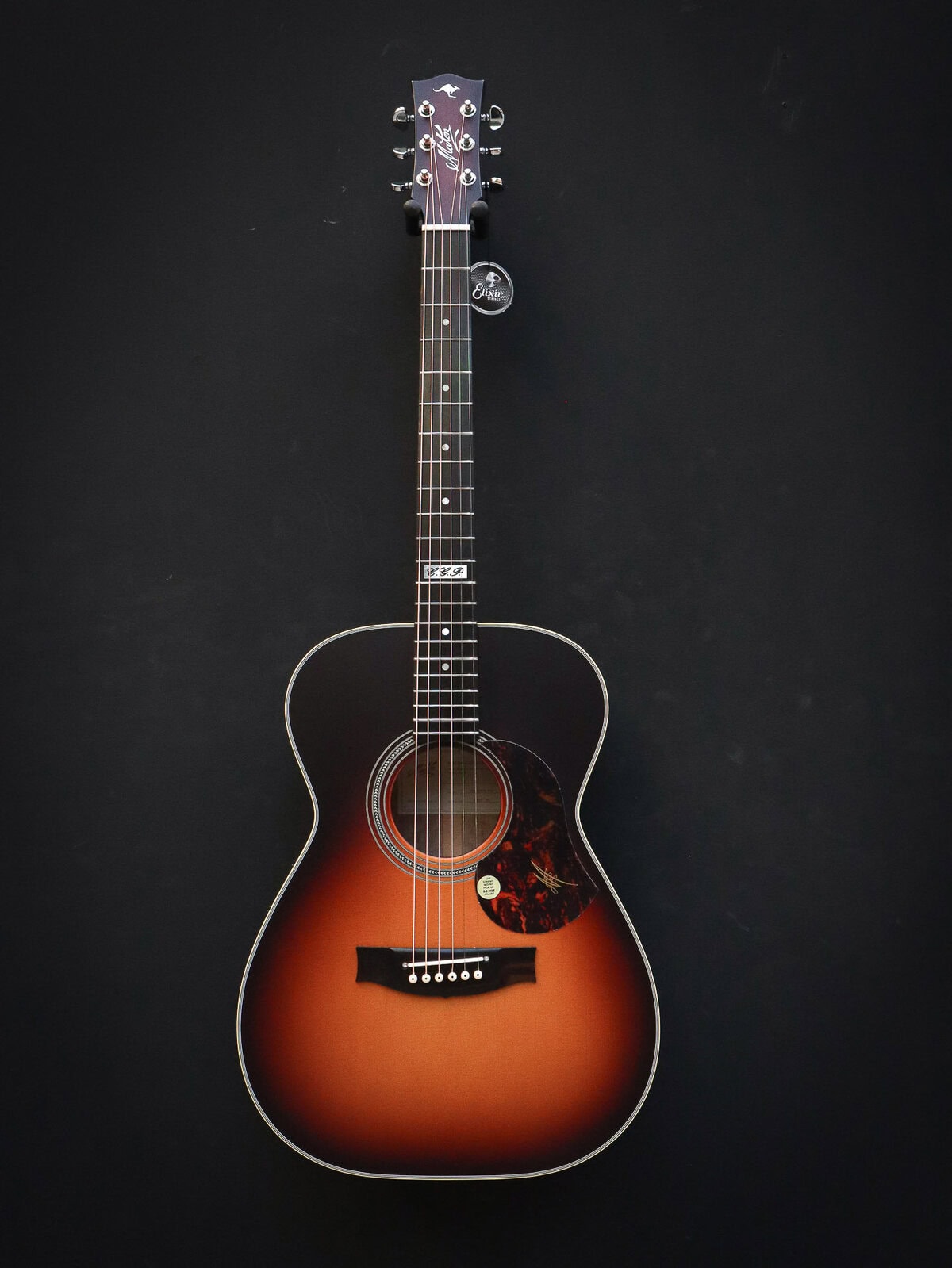 Maton EBG808 Tommy Emmanuel Sunburst – Image 2