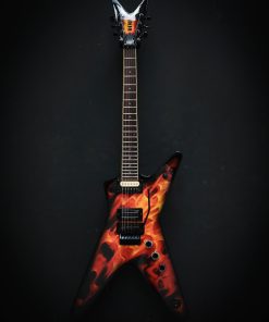 Alternative view of Dean Dimebag ML Dime-O-Flame + étui