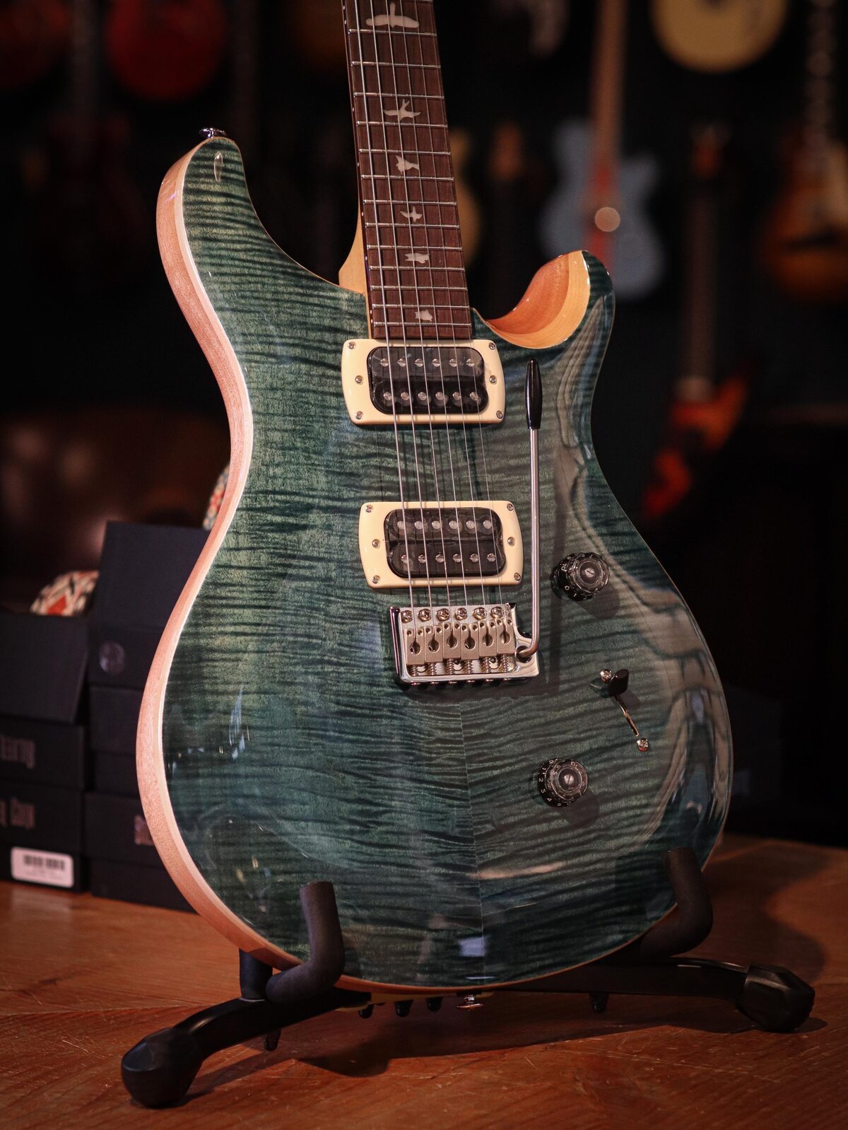 PRS SE Custom 24 Slate Blue