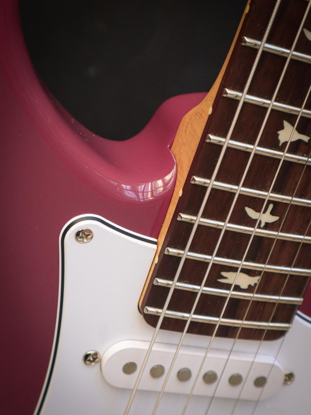 PRS John Mayer Silver Sky SE Derby Red – Image 5
