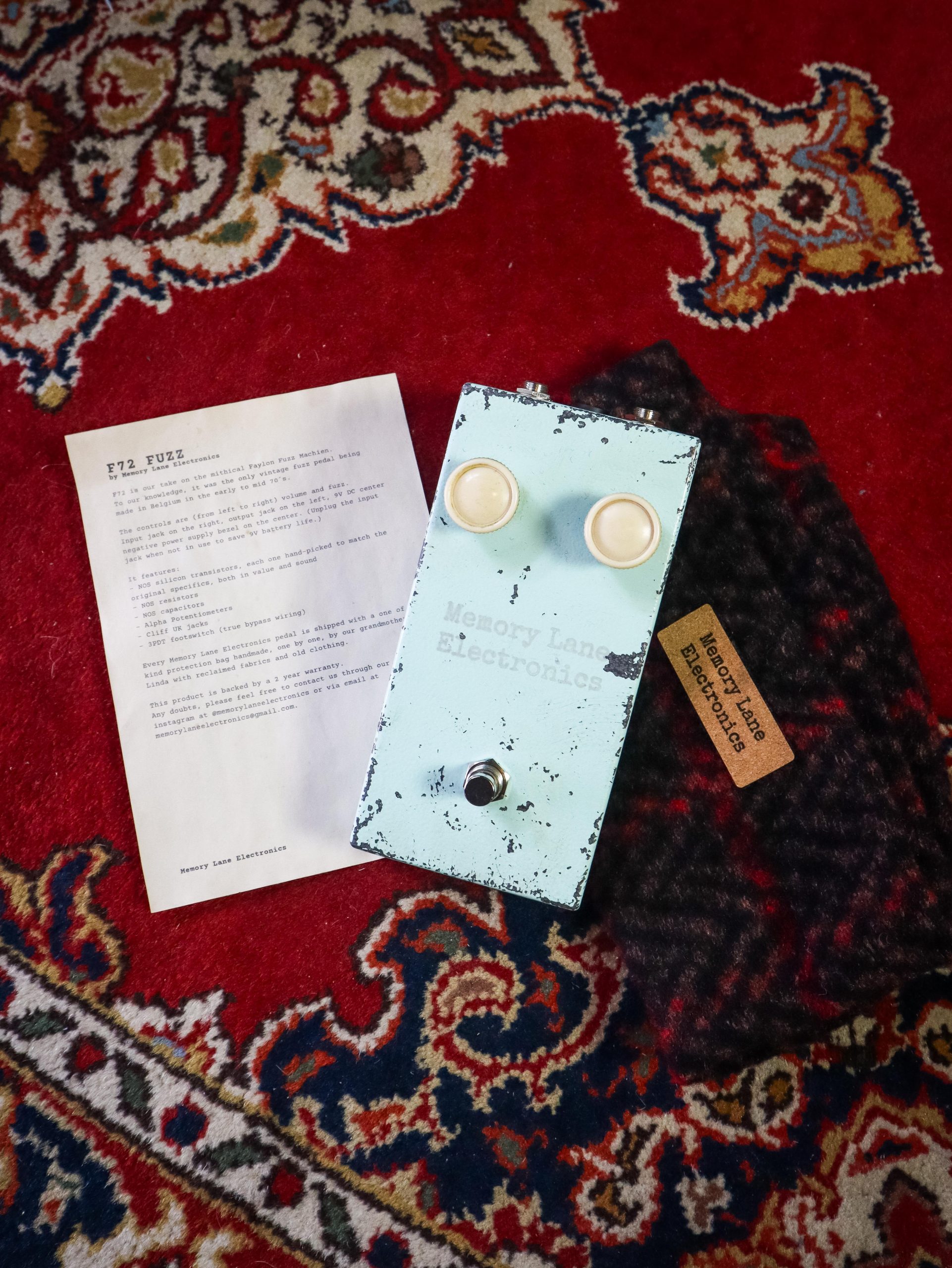 Memory Lane Electronics F72 Fuzz – Image 2