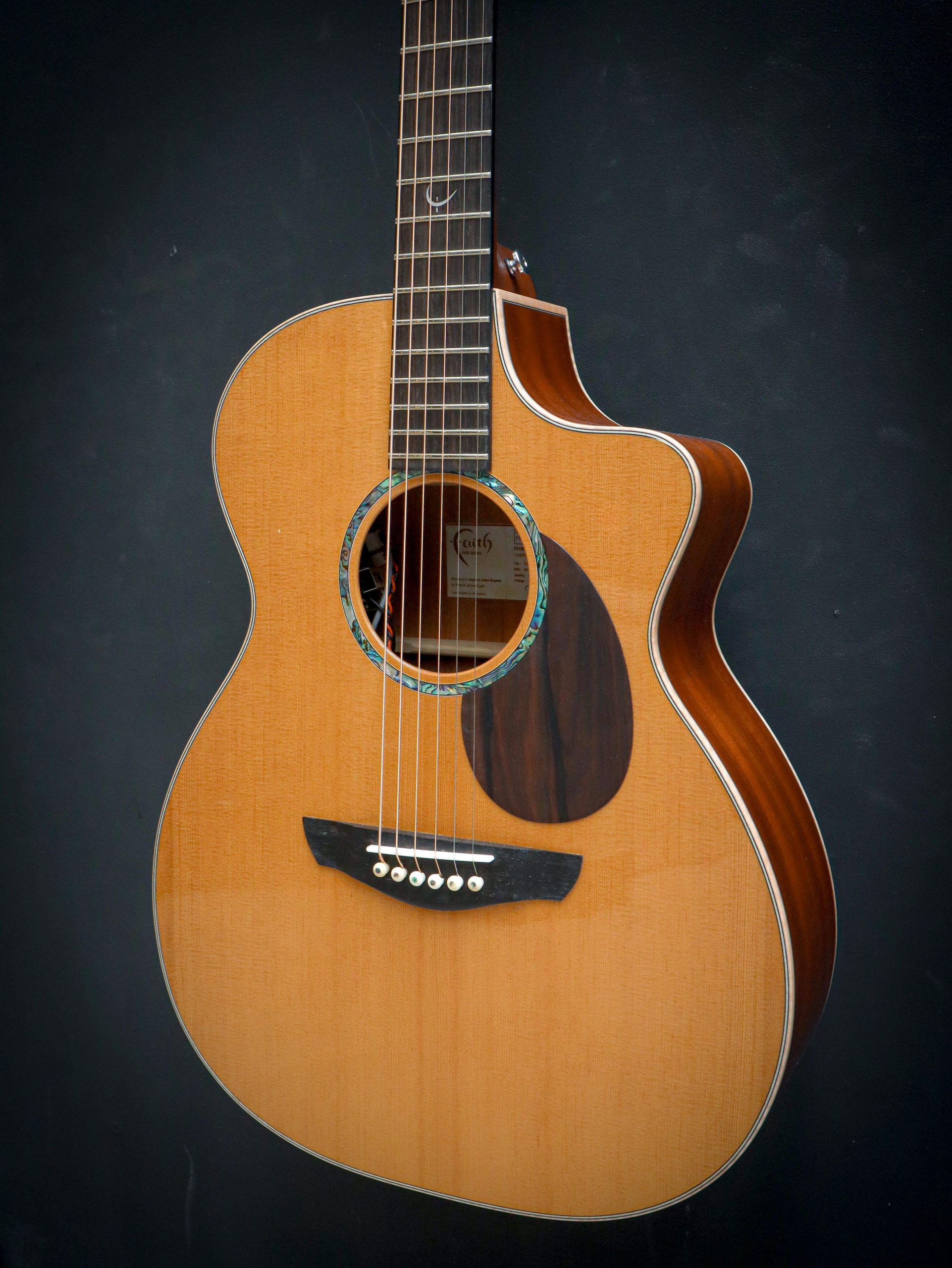 Faith PJE Legacy Earth Cutaway Khaya Mahogany – Image 5