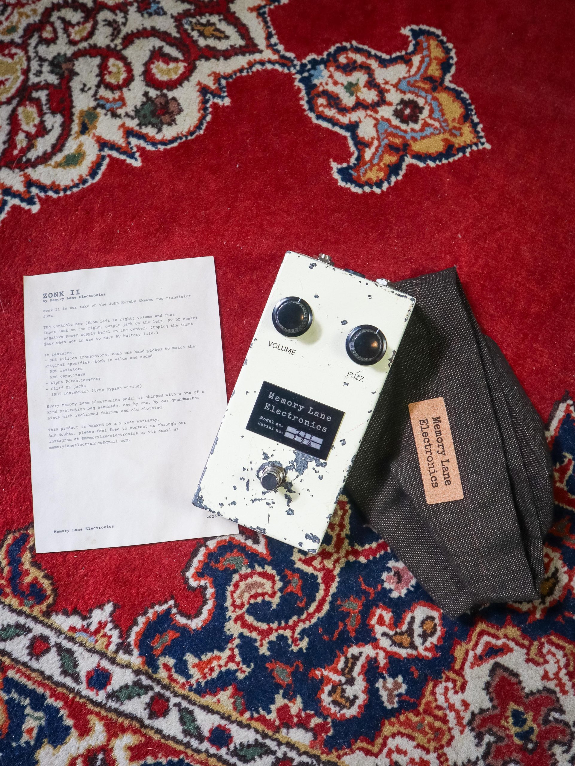 Memory Lane Electronics Zonk ll Fuzz – Image 2