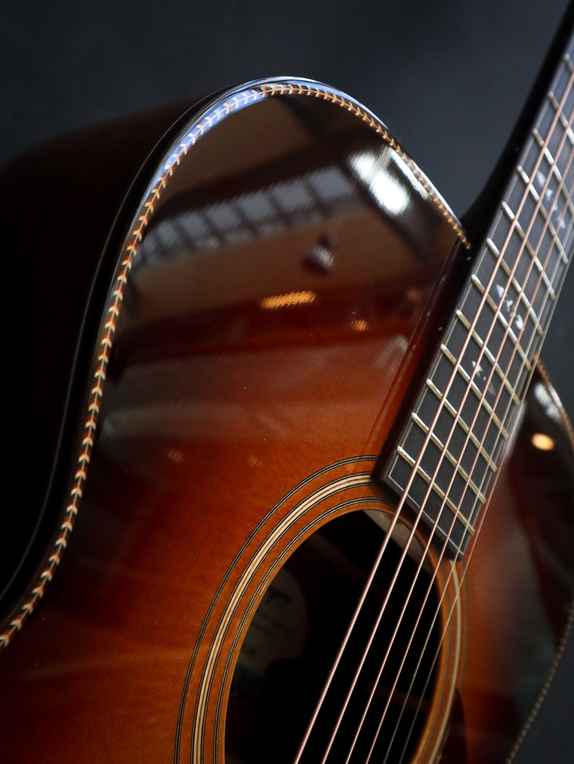 Bourgeois Touchstone Series OM Signature Sunburst – Image 6