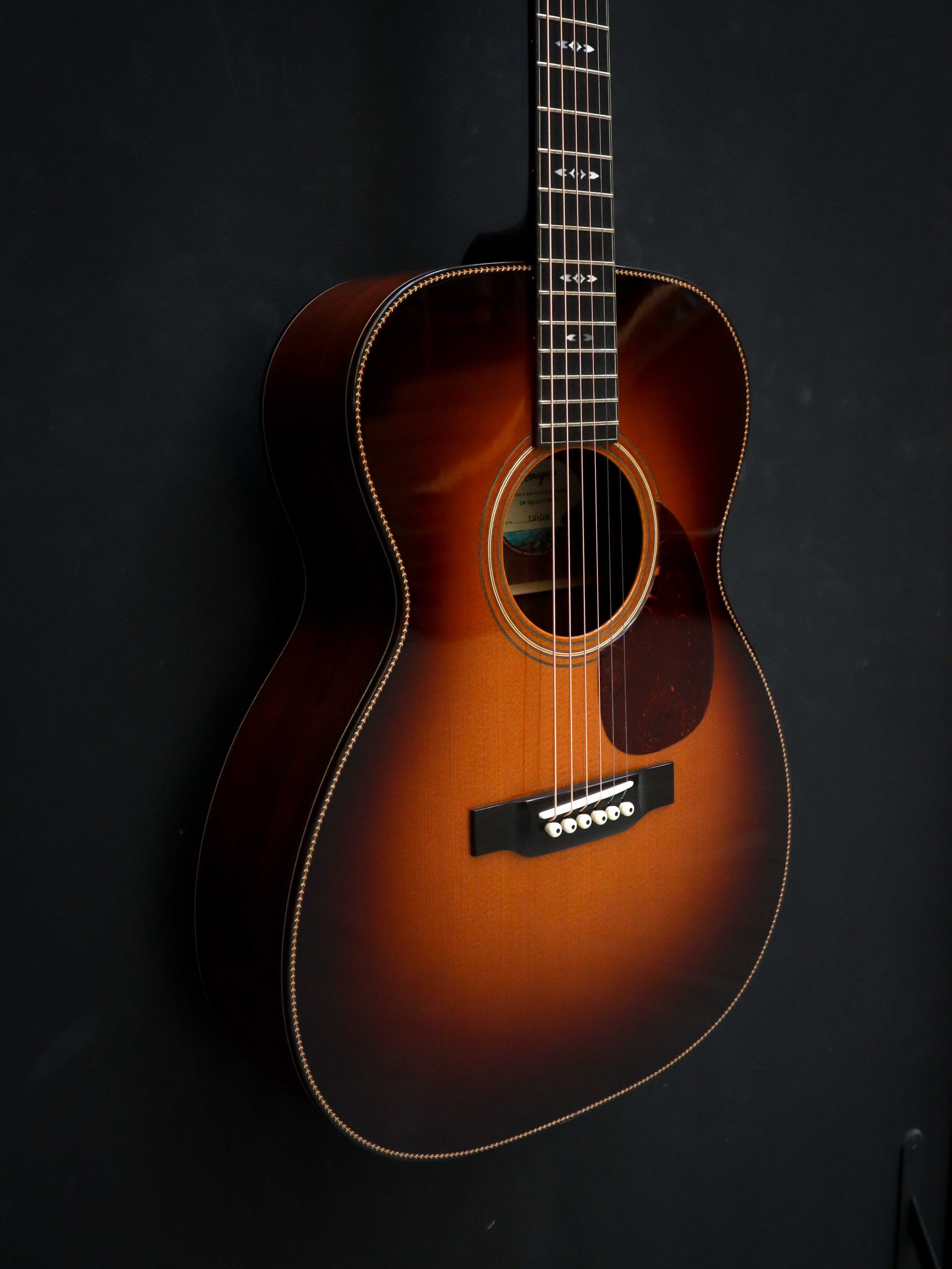 Bourgeois Touchstone Series OM Signature Sunburst – Image 4