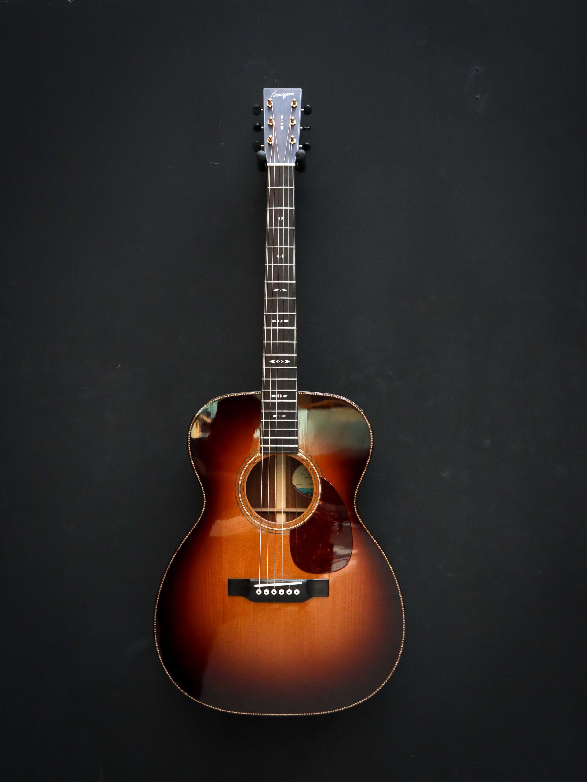Bourgeois Touchstone Series OM Signature Sunburst – Image 2