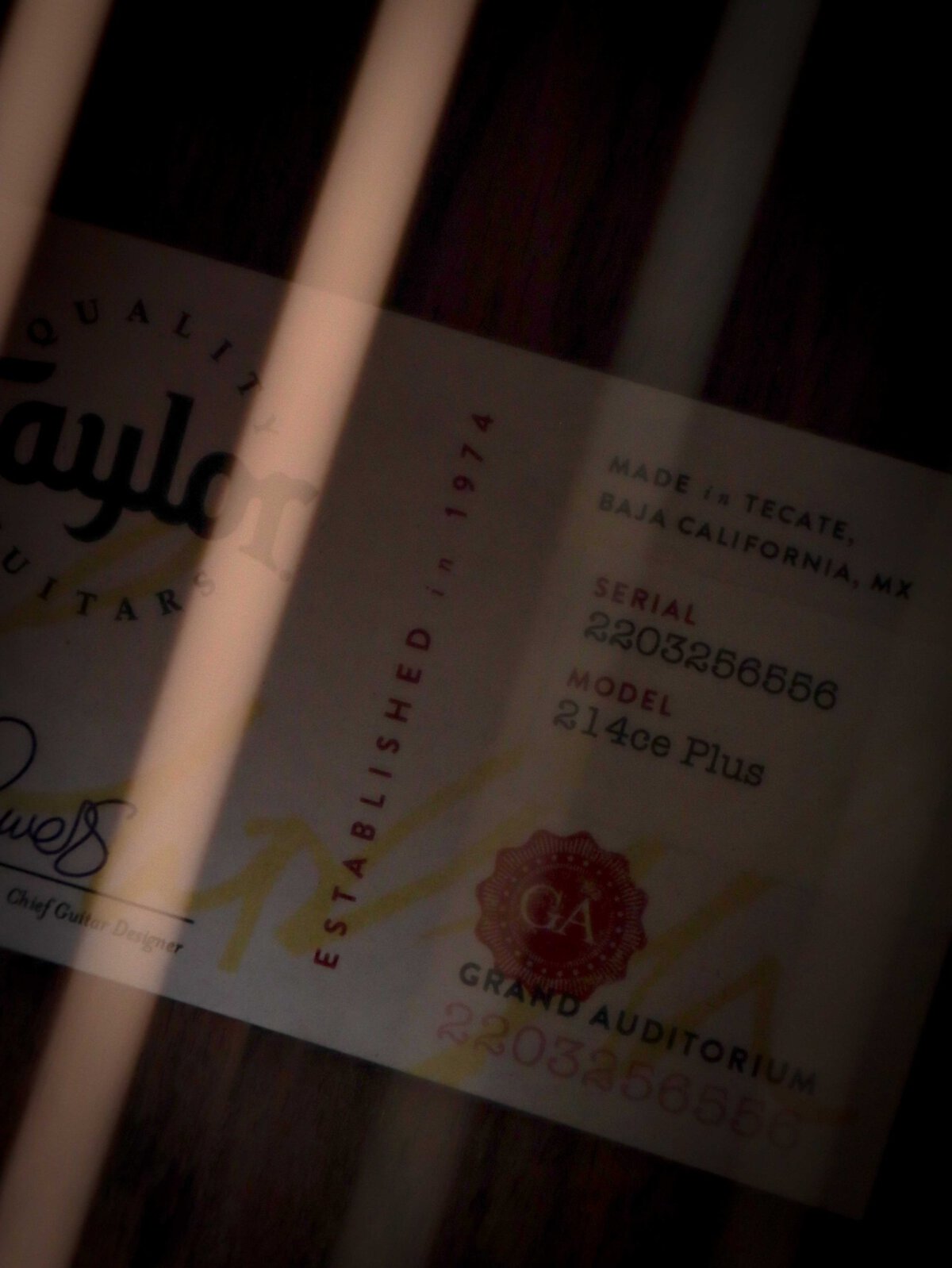 Taylor 214ce Plus – Image 7