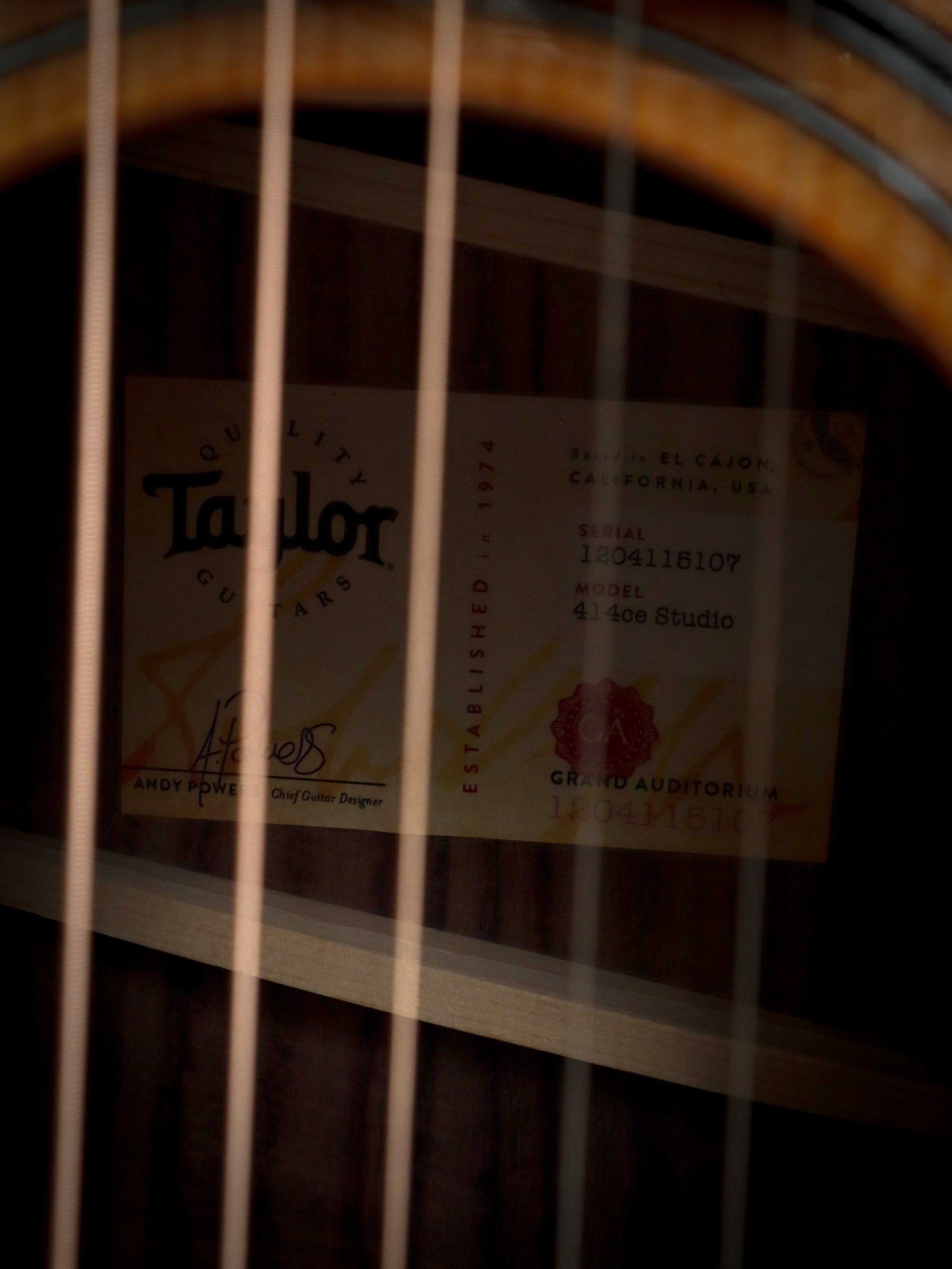 Taylor 414ce Studio – Image 7